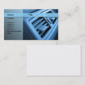 Carte De Visite climatiseur de voiture (Devant / Derrière)