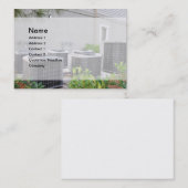 Carte De Visite climatiseurs extérieurs (Devant / Derrière)