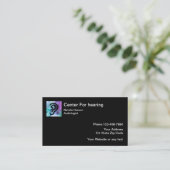 Carte De Visite Clinique auditive audiologiste (Debout devant)