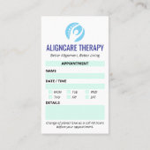 Carte De Visite Clinique de désintoxication orthopédique | Rendez- (Dos)