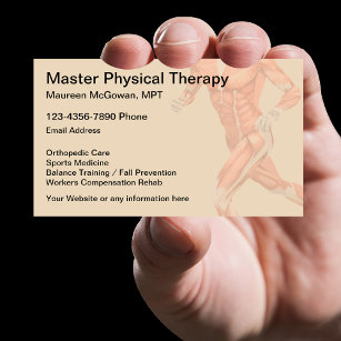 Carte De Visite Clinique de physiothérapie
