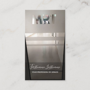 Carte De Visite Clinique de radiologie MRT et centre médical MRT