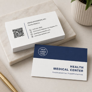 Carte De Visite Clinique de santé Médicale médecin professionnel