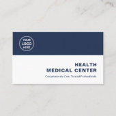 Carte De Visite Clinique de santé Médicale médecin professionnel (Devant)
