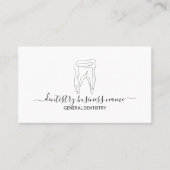 Carte De Visite Clinique dentaire de blanchiment des dents moderne (Devant)