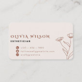 Carte De Visite Clinique esthétique (Dos)