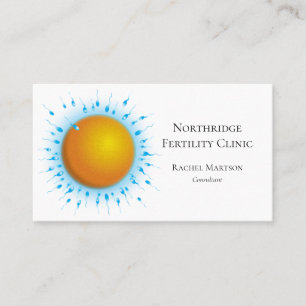 Carte De Visite Clinique Médicale de la Fertilité des Sciences