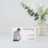 Carte De Visite clinique orthopédique (Debout devant)