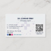 Carte De Visite Clinique orthopédique | Rendez-vous propre (Devant)