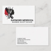 Carte De Visite Clippers | Comb | Hair Cuts (Devant / Derrière)