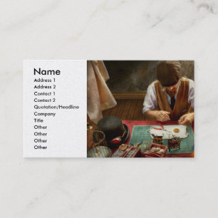 Carte De Visite Clockmaker - Une démonstration en horologie