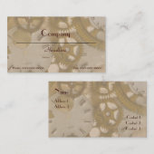 Carte de visite Clockwork (Devant / Derrière)