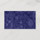 Carte De Visite Cloître déplaisant 01 - Tex Abstact - Bleu foncé (Dos)