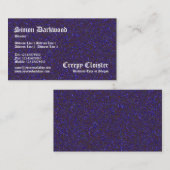 Carte De Visite Cloître déplaisant 02 - Tex couleur (Devant / Derrière)