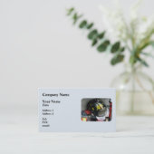 Carte De Visite Closeup du casque du pompier (Debout devant)