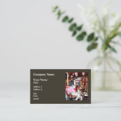 Carte De Visite Closeuse à trois chevaux-carrousel (Debout devant)