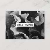 Carte De Visite Closeuse de fleurs (Devant)