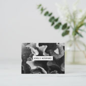 Carte De Visite Closeuse de fleurs (Debout devant)