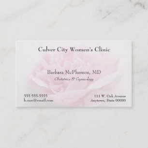 Carte De Visite Closeuse de Peony