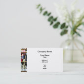 Carte De Visite Cloth au Général Store (Debout devant)