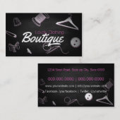 Carte De Visite Clothing Boutique (Devant / Derrière)