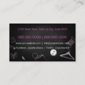 Carte De Visite Clothing Boutique (Dos)