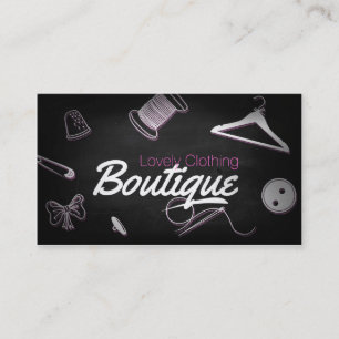 Carte De Visite Clothing Boutique