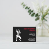 Carte De Visite Clôture (Debout devant)