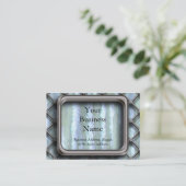 Carte De Visite Clôture de bain métallique (Debout devant)