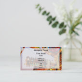 Carte De Visite Clôture de la course spatiale (Debout devant)