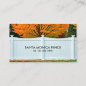 Carte De Visite Clôture personnalisée (Devant)