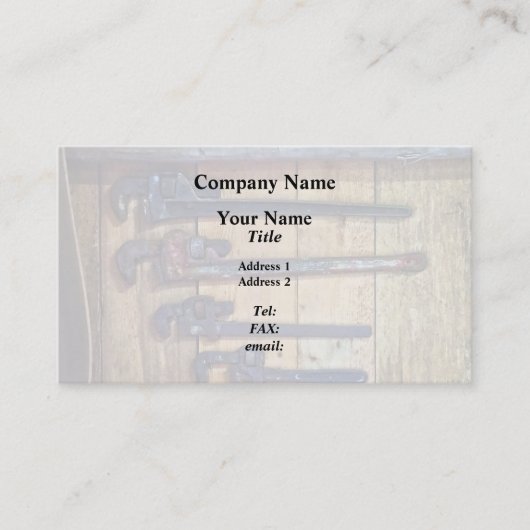 Carte De Visite Clôtures de singes (Devant)