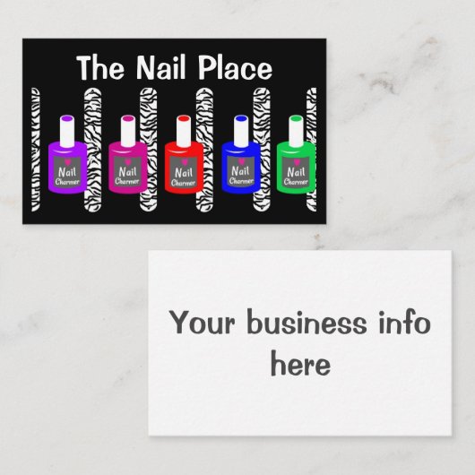 Carte De Visite Clou (Devant / Derrière)