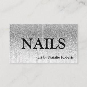 Carte De Visite Clou de brillance rose or rose polonaise