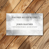 Carte De Visite Clouages blancs de préparation des déclarations co