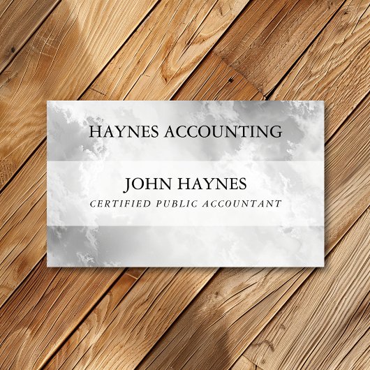 Carte De Visite Clouages blancs de préparation des déclarations co