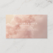 Carte De Visite Cloud Rose en floraison (Dos)