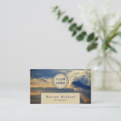 Carte De Visite Cloudscape, Photographe, Photographie (Debout devant)