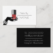 Carte De Visite Clous (Devant / Derrière)