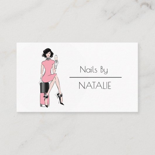 Carte De Visite Clous (Devant)