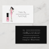 Carte De Visite Clous (Devant / Derrière)