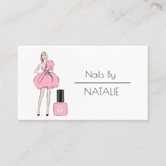 Carte De Visite Clous (Devant)