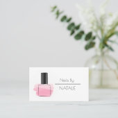 Carte De Visite Clous (Debout devant)