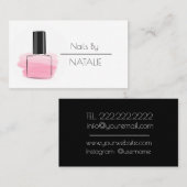 Carte De Visite Clous (Devant / Derrière)