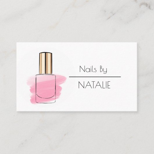 Carte De Visite Clous (Devant)