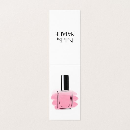 Carte De Visite Clous (Extérieur déplié)