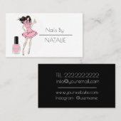 Carte De Visite Clous (Devant / Derrière)