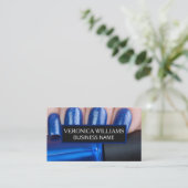 Carte De Visite Clous bleus et polonais (Debout devant)