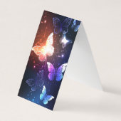 Carte De Visite Clowing Night Butterflies (Devant)