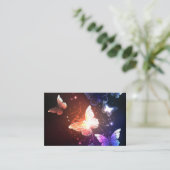 Carte De Visite Clowing Night Butterflies (Debout devant)